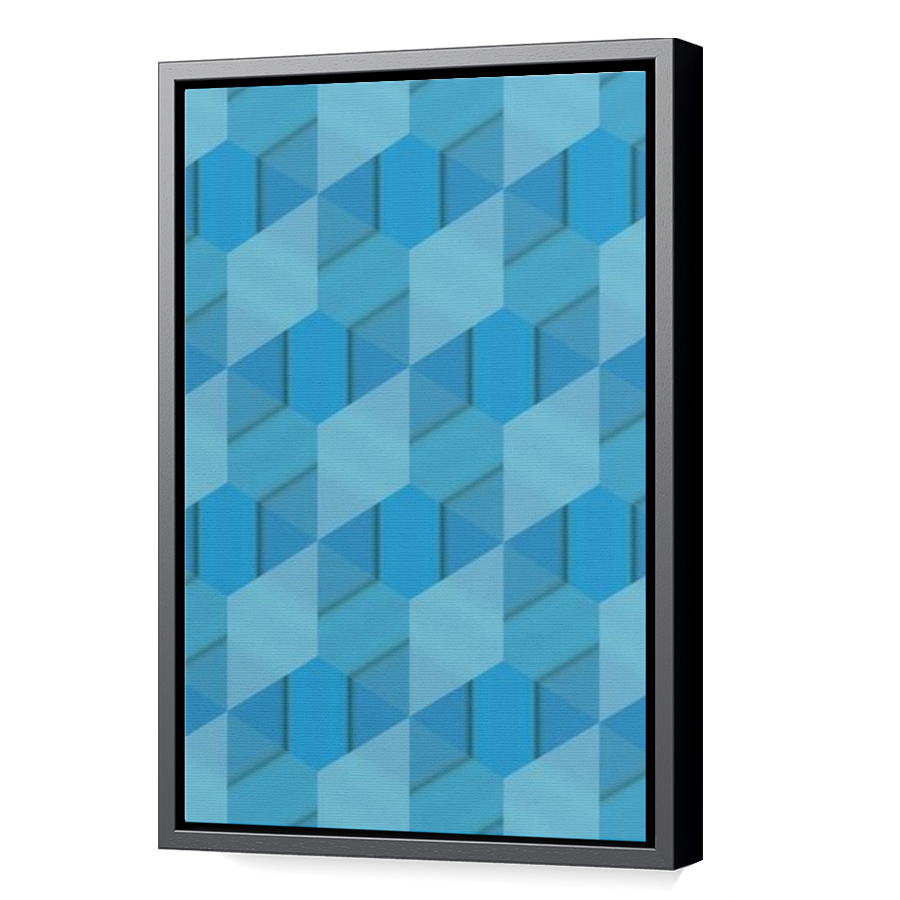 Thumbnail for Canvas - Black Floating Frame