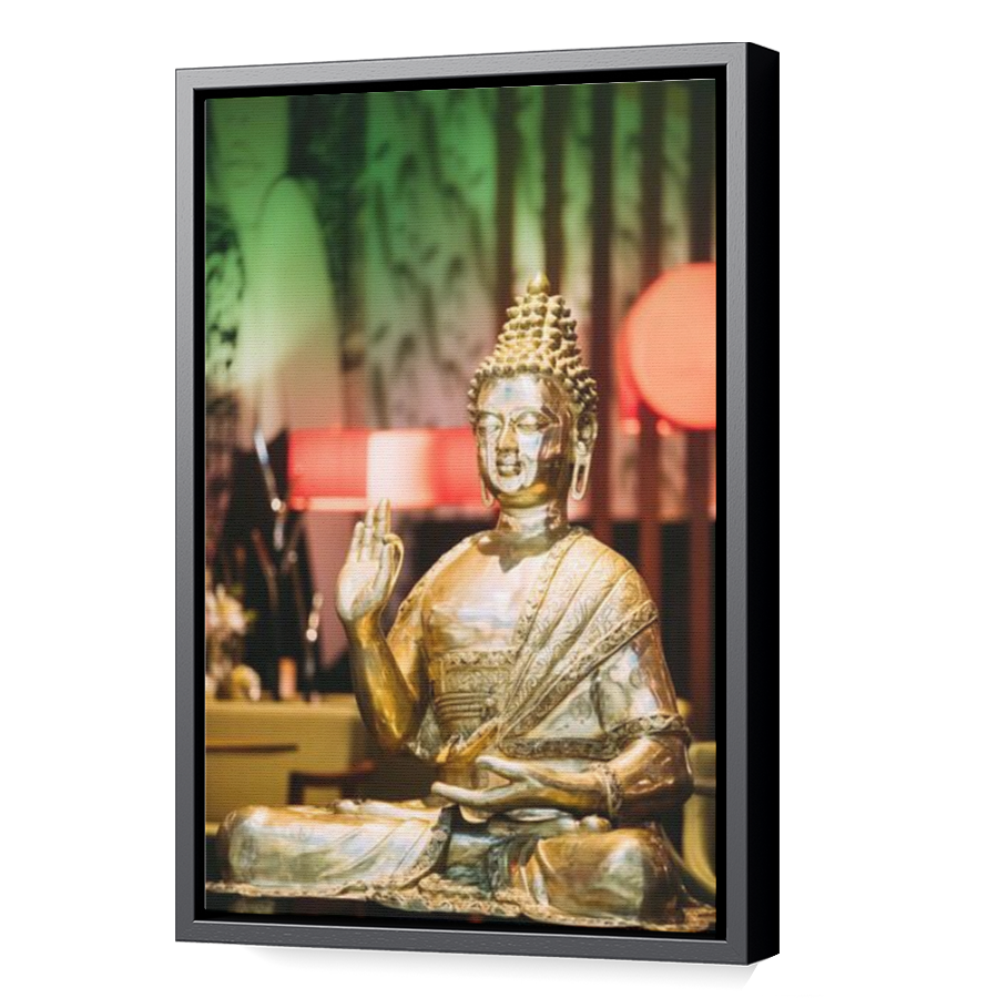 Thumbnail for Canvas - Black Floating Frame