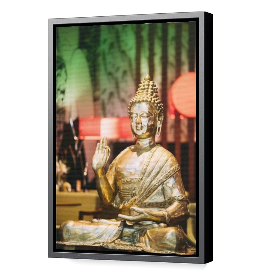 Thumbnail for Canvas - Black Floating Frame