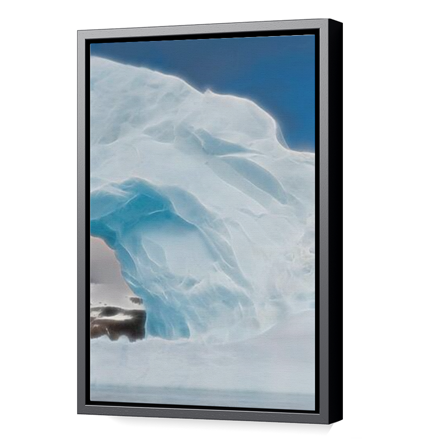 Thumbnail for Canvas - Black Floating Frame