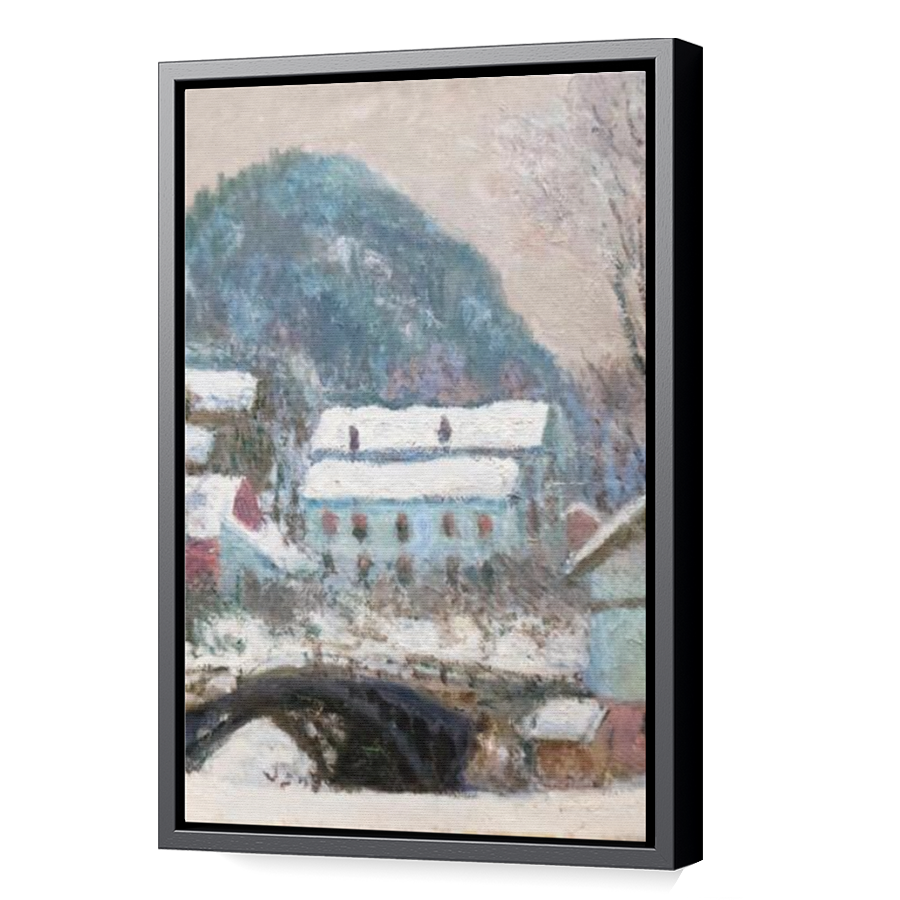 Thumbnail for Canvas - Black Floating Frame