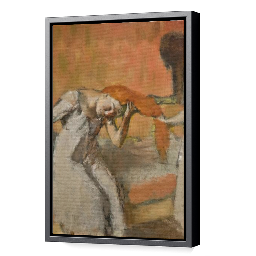 Thumbnail for Canvas - Black Floating Frame