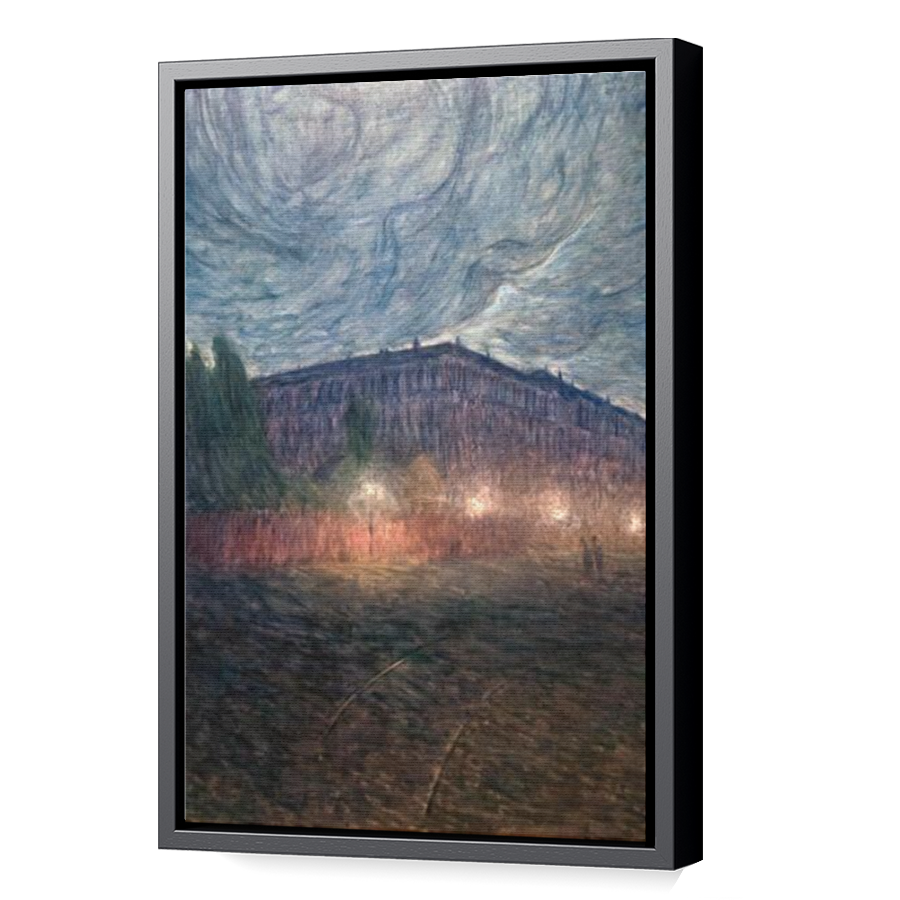 Thumbnail for Canvas - Black Floating Frame