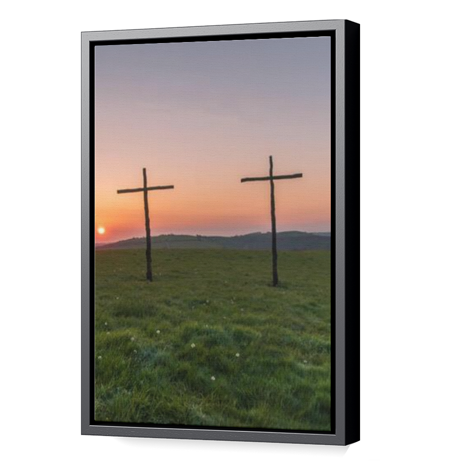 Thumbnail for Canvas - Black Floating Frame