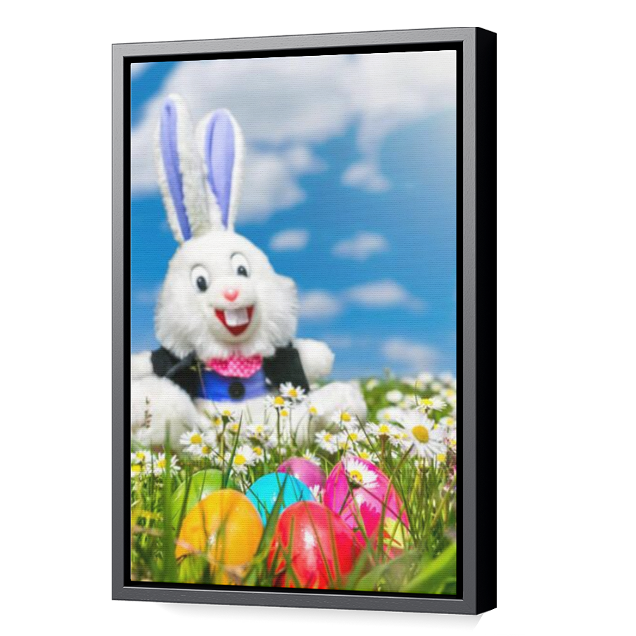 Thumbnail for Canvas - Black Floating Frame
