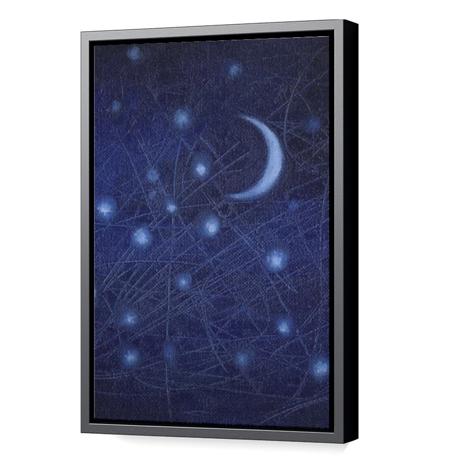 Thumbnail for Canvas - Black Floating Frame