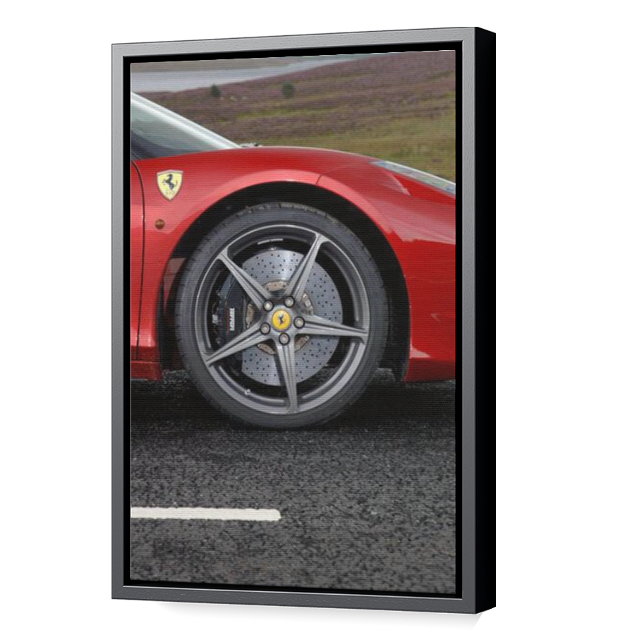 Thumbnail for Canvas - Black Floating Frame