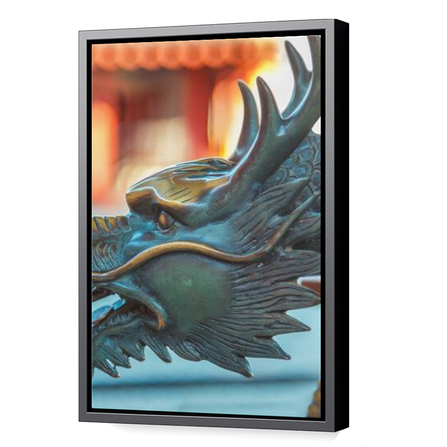 Thumbnail for Canvas - Black Floating Frame