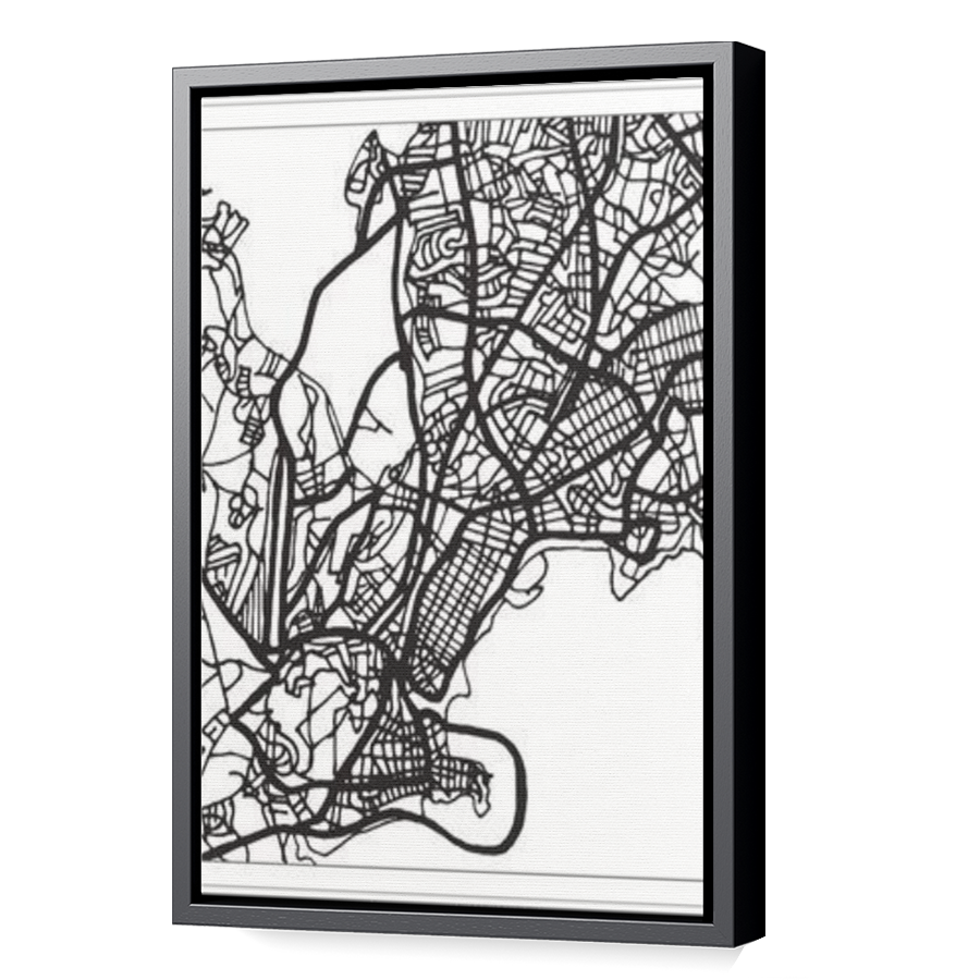Thumbnail for Canvas - Black Floating Frame
