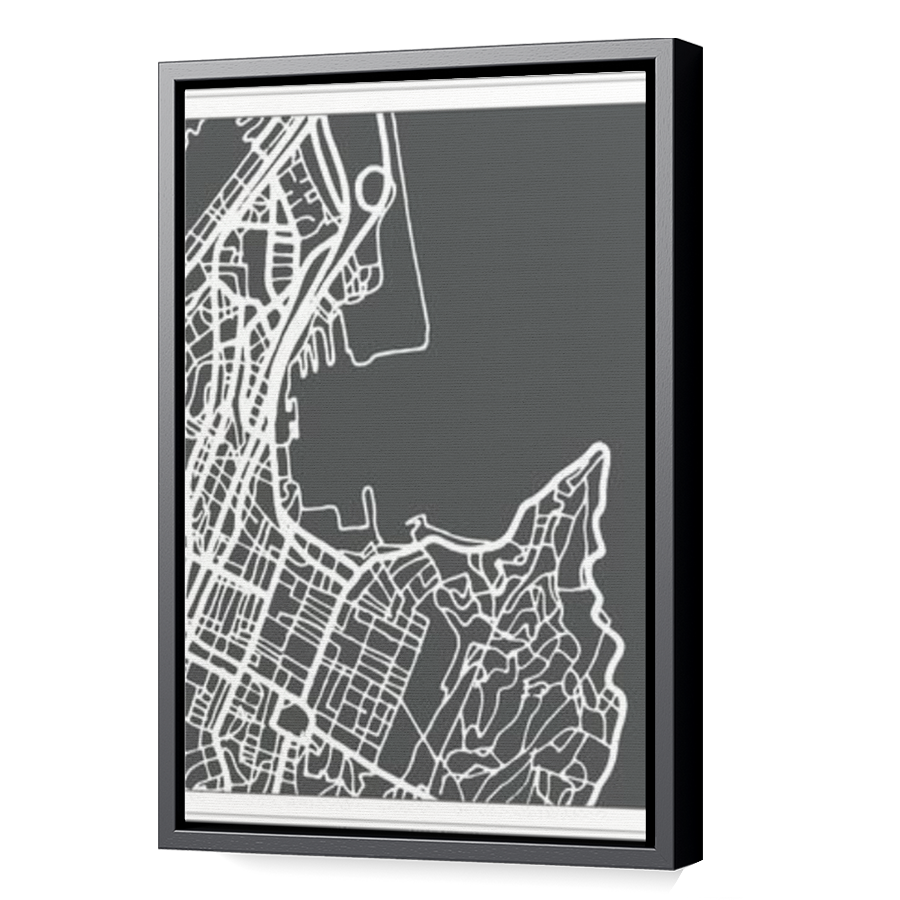 Thumbnail for Canvas - Black Floating Frame
