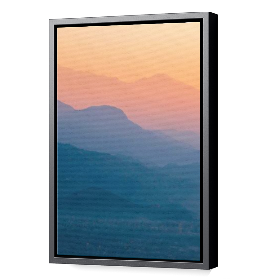 Thumbnail for Canvas - Black Floating Frame