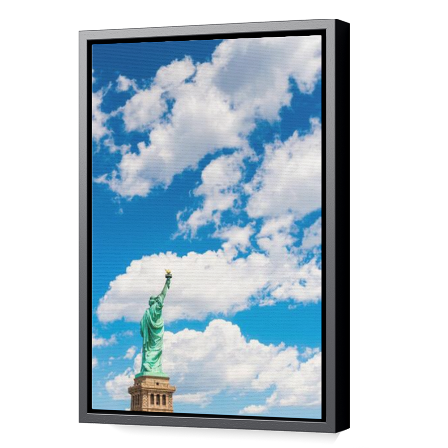 Thumbnail for Canvas - Black Floating Frame