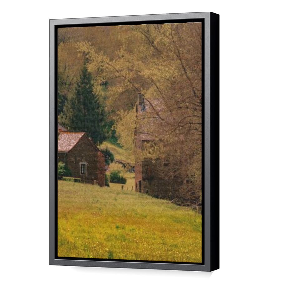 Thumbnail for Canvas - Black Floating Frame