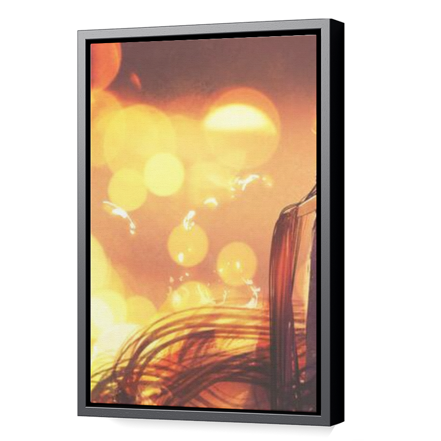 Thumbnail for Canvas - Black Floating Frame