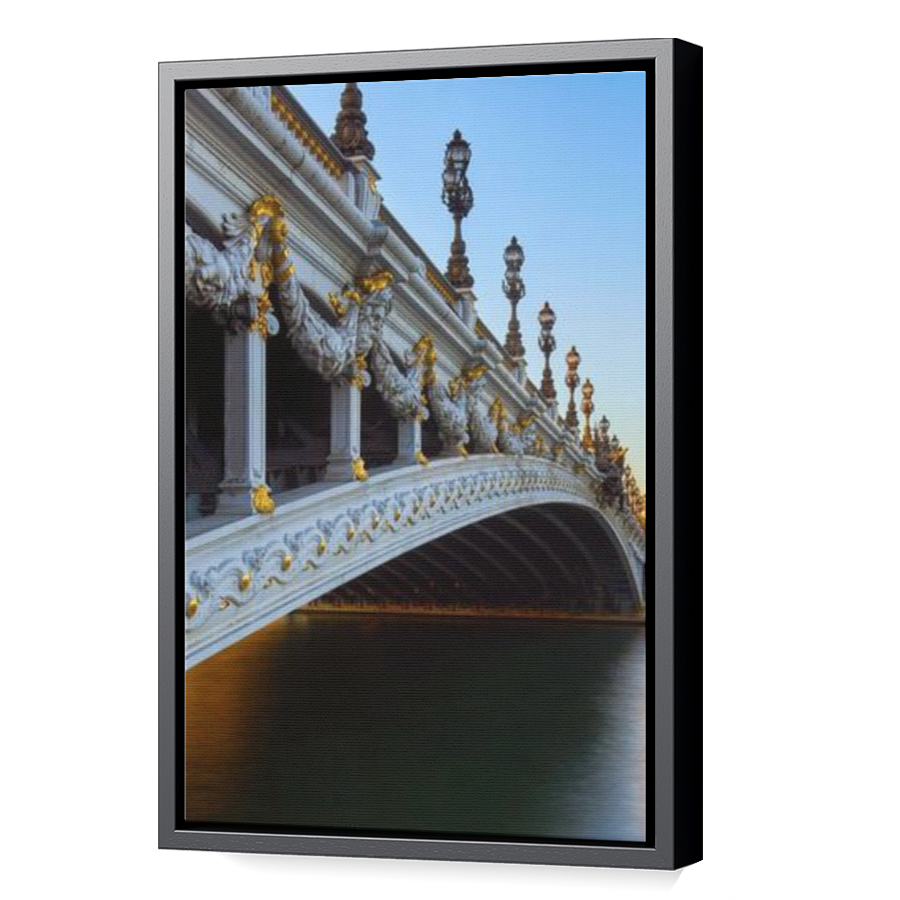 Thumbnail for Canvas - Black Floating Frame