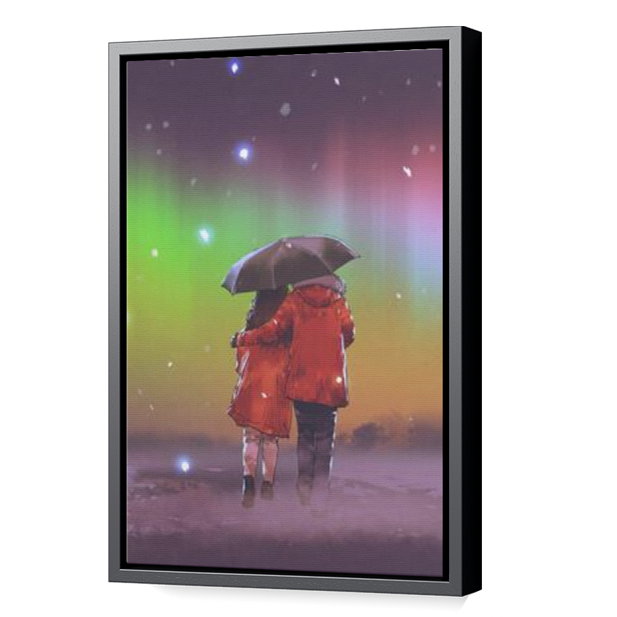 Thumbnail for Canvas - Black Floating Frame