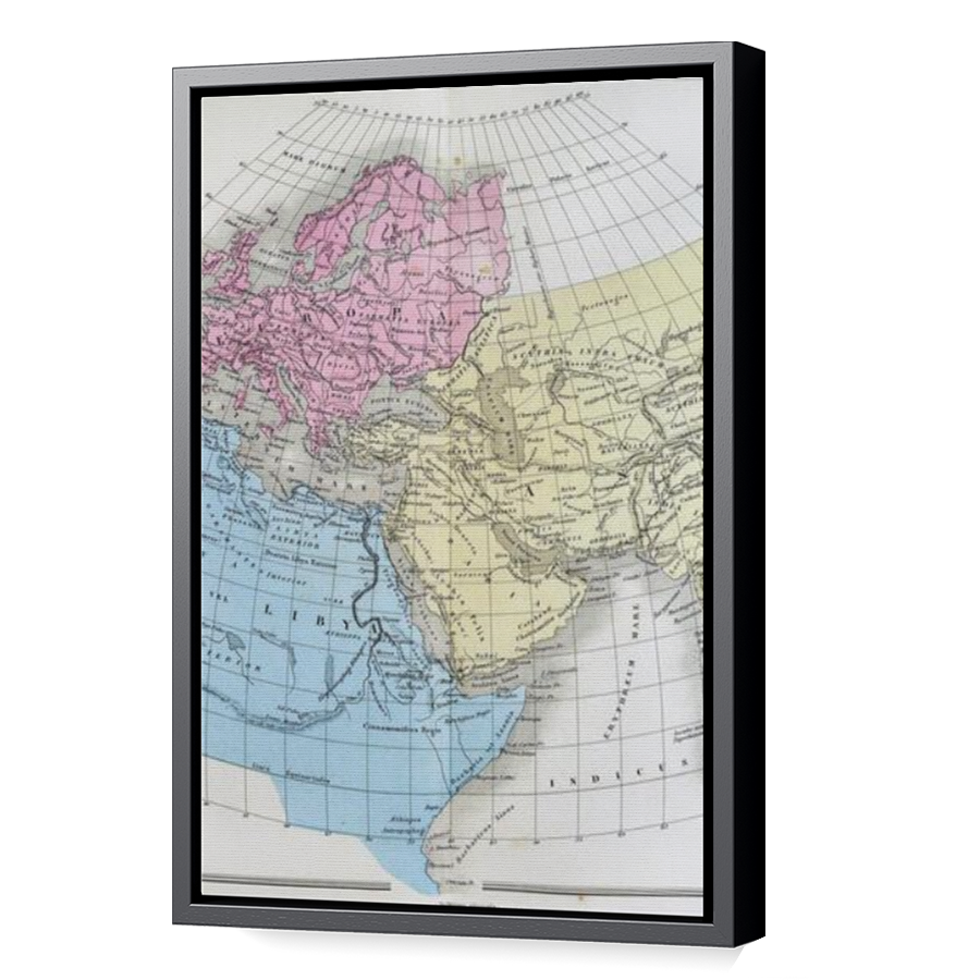 Thumbnail for Canvas - Black Floating Frame
