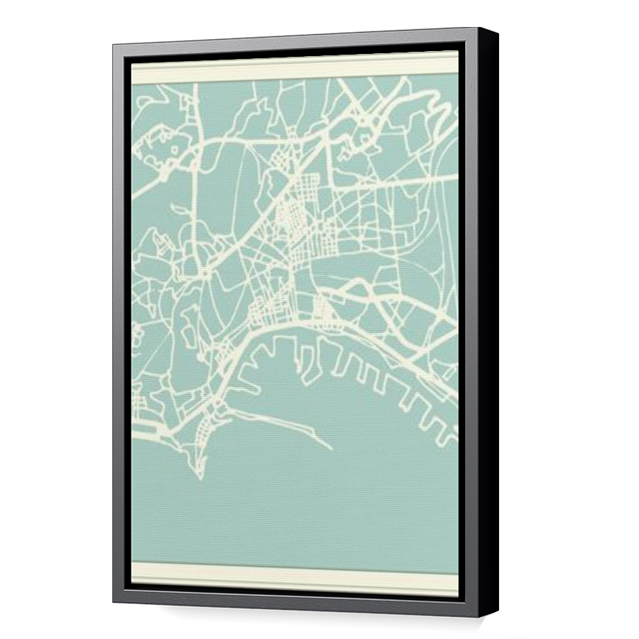 Thumbnail for Canvas - Black Floating Frame