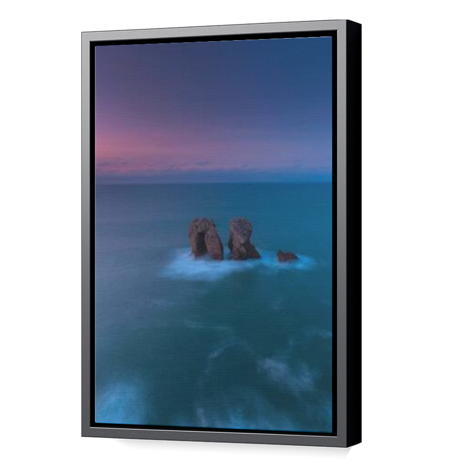 Thumbnail for Canvas - Black Floating Frame