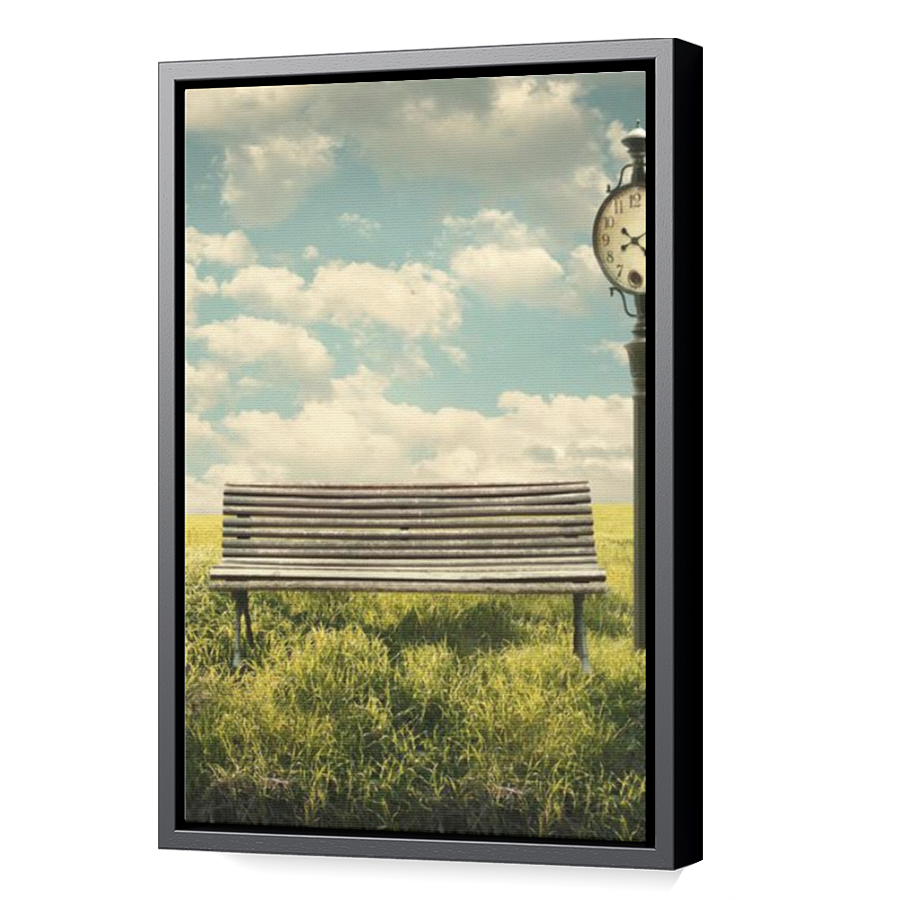 Thumbnail for Canvas - Black Floating Frame