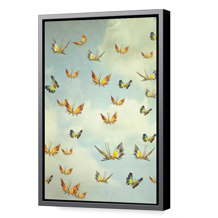 Thumbnail for Canvas - Black Floating Frame
