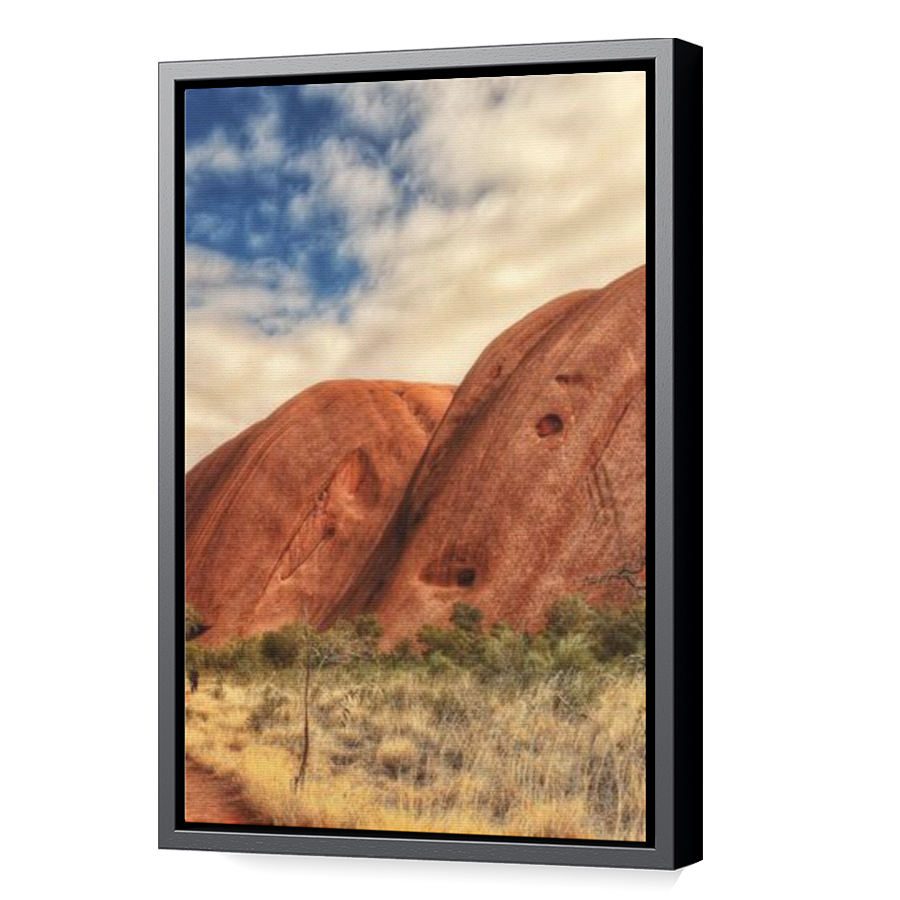 Thumbnail for Canvas - Black Floating Frame