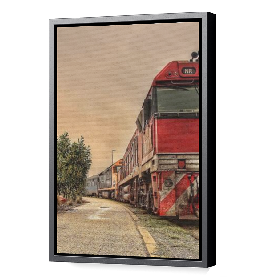 Thumbnail for Canvas - Black Floating Frame