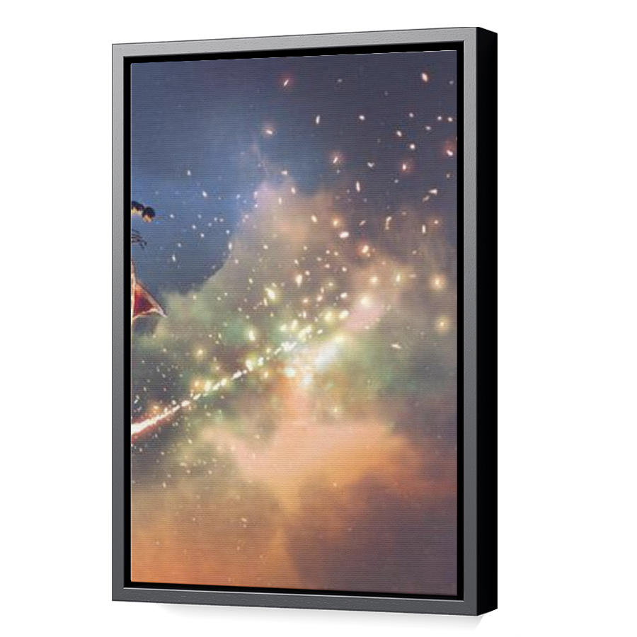 Thumbnail for Canvas - Black Floating Frame