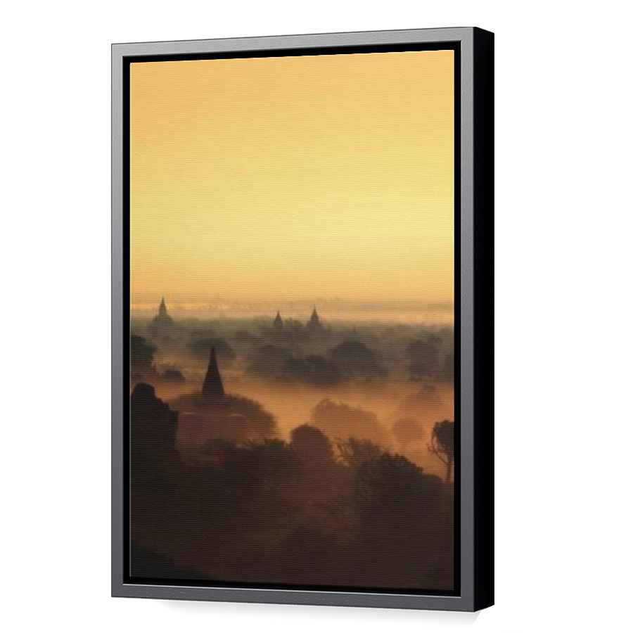 Thumbnail for Canvas - Black Floating Frame