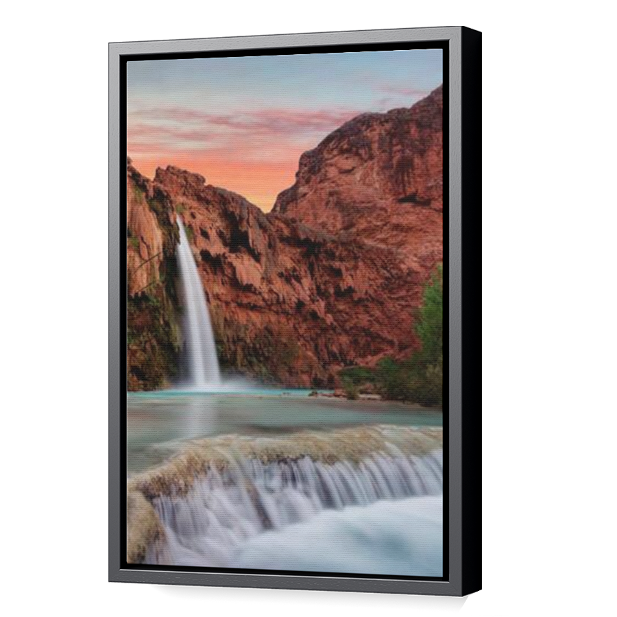 Thumbnail for Canvas - Black Floating Frame