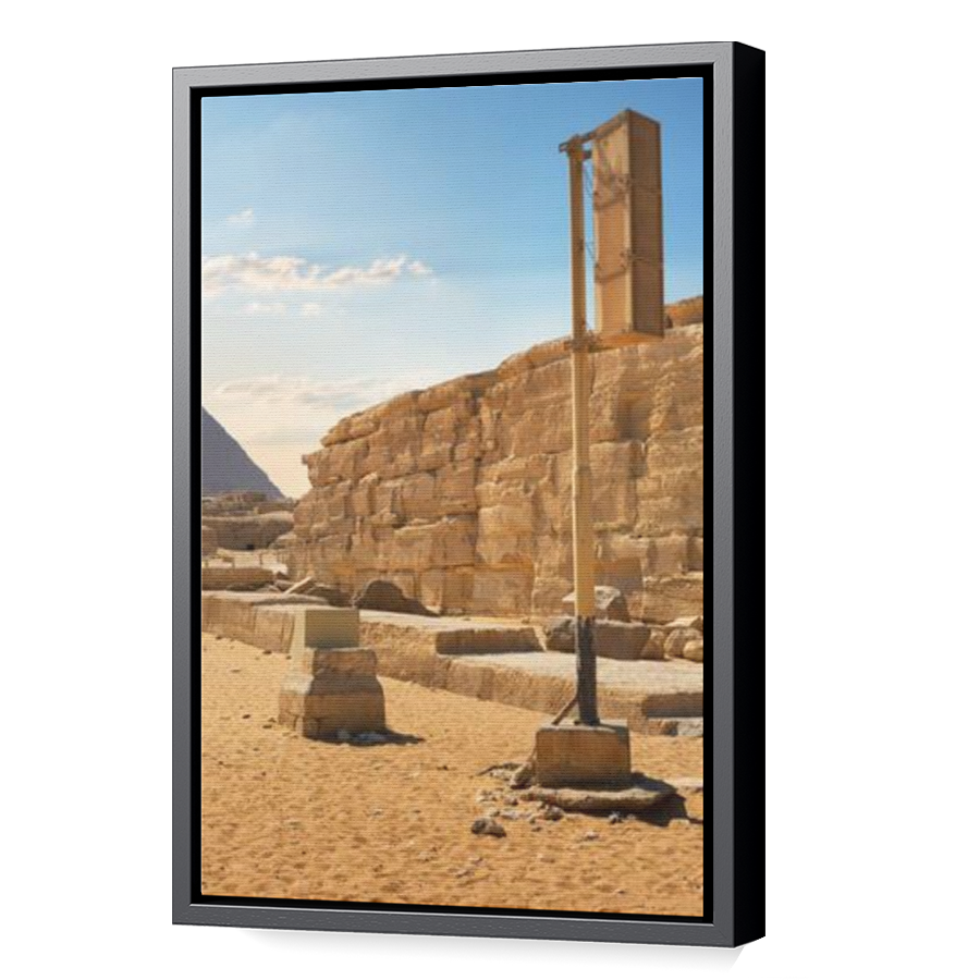 Thumbnail for Canvas - Black Floating Frame