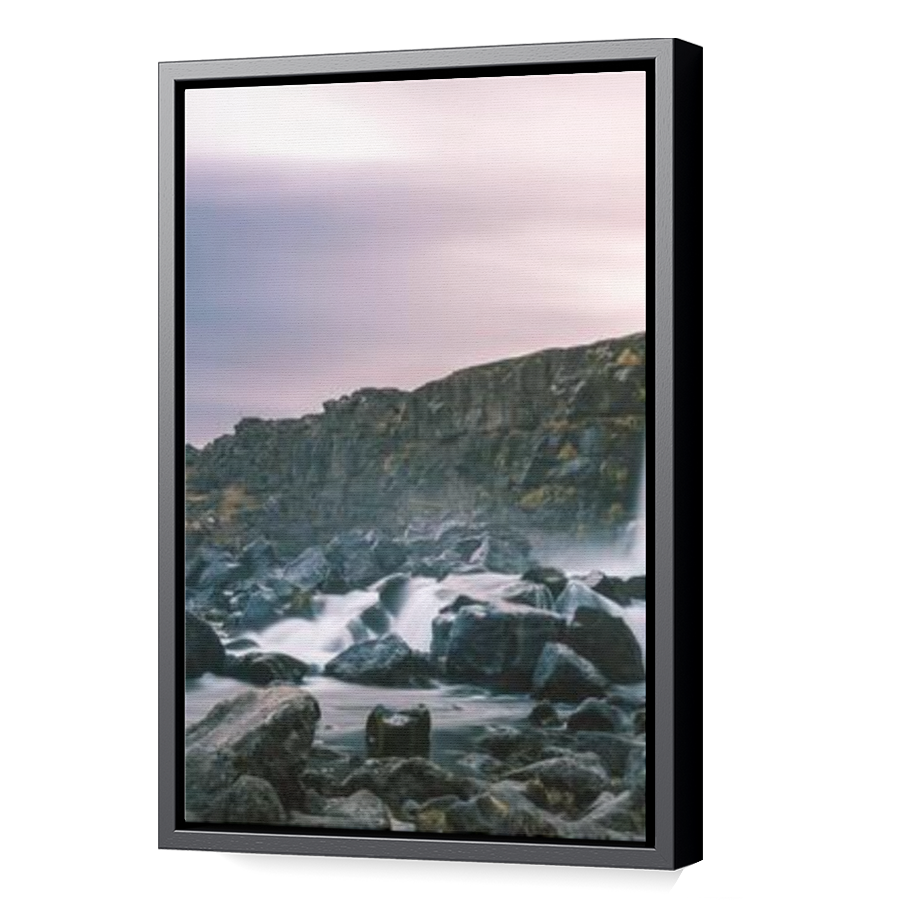 Thumbnail for Canvas - Black Floating Frame