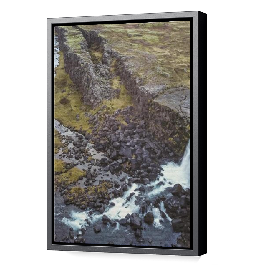Thumbnail for Canvas - Black Floating Frame