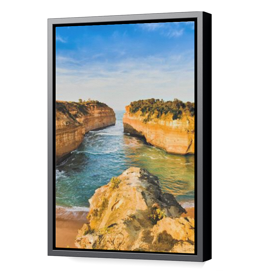 Thumbnail for Canvas - Black Floating Frame