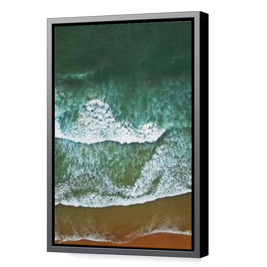 Thumbnail for Canvas - Black Floating Frame