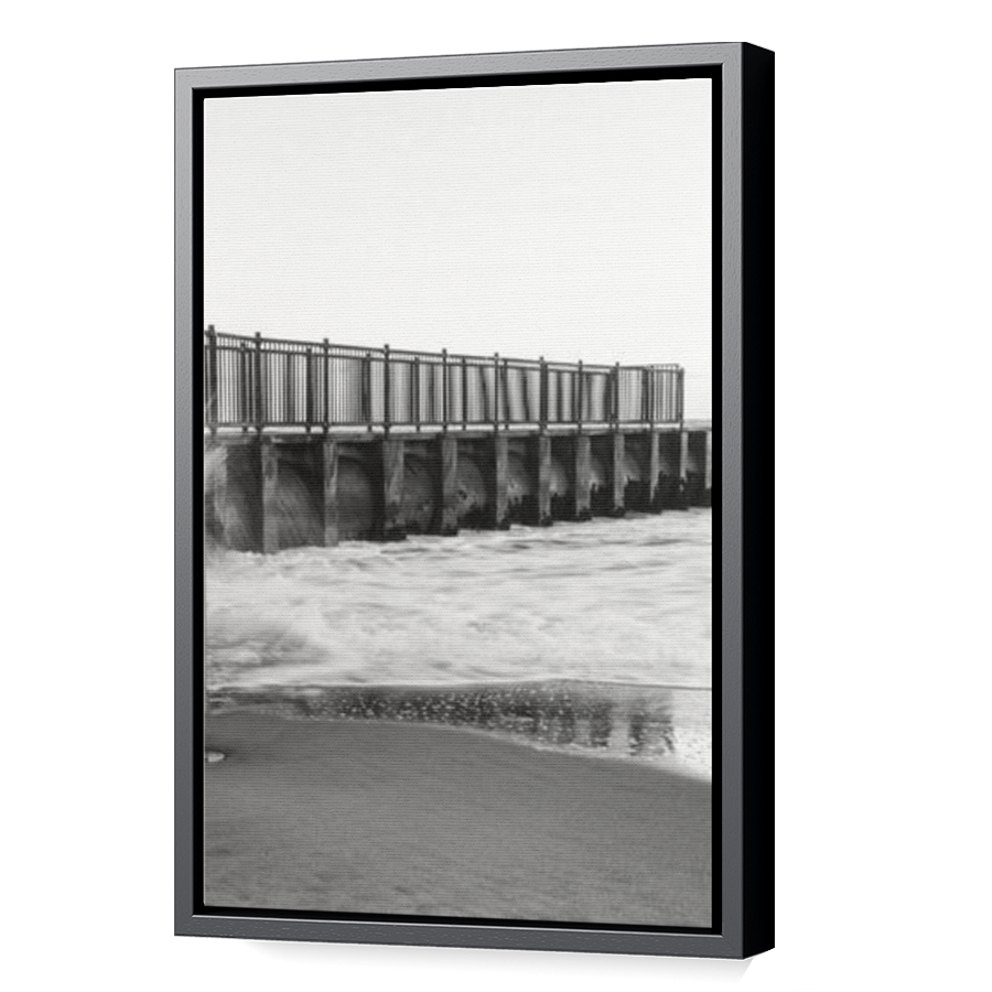 Thumbnail for Canvas - Black Floating Frame