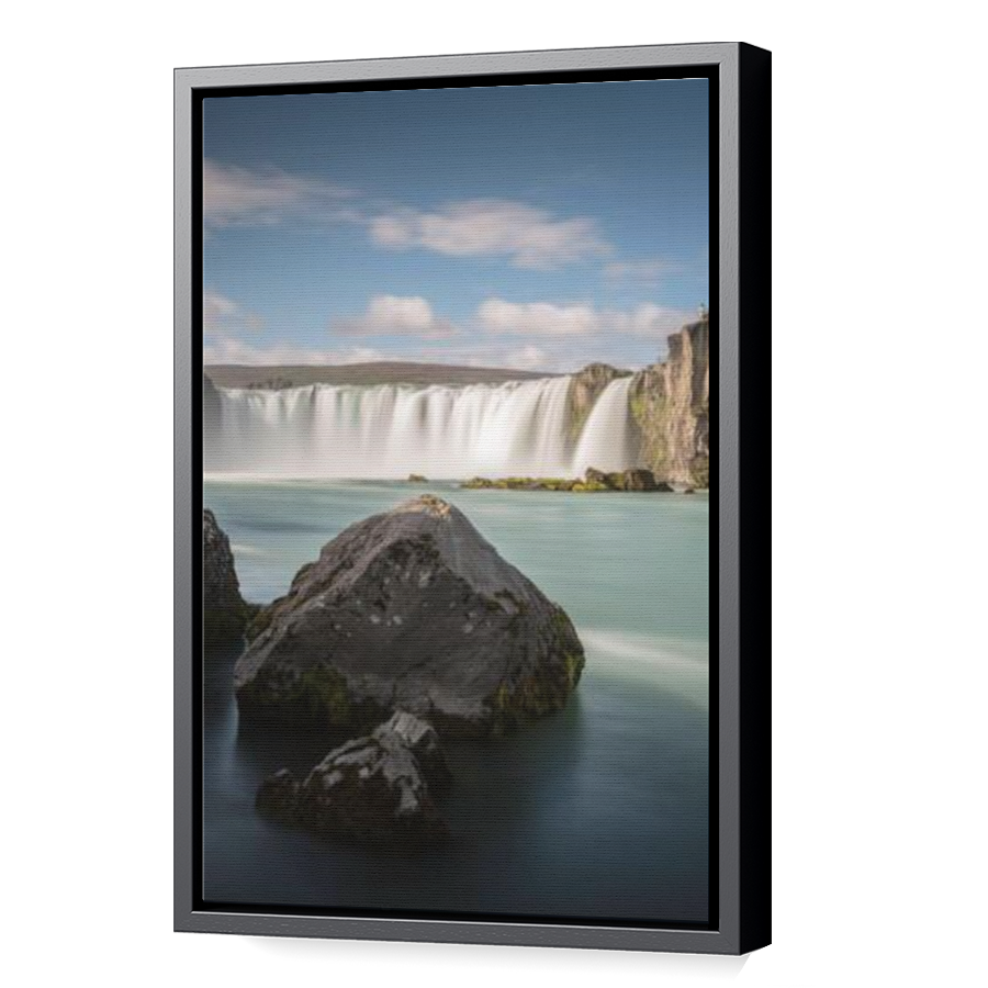 Thumbnail for Canvas - Black Floating Frame