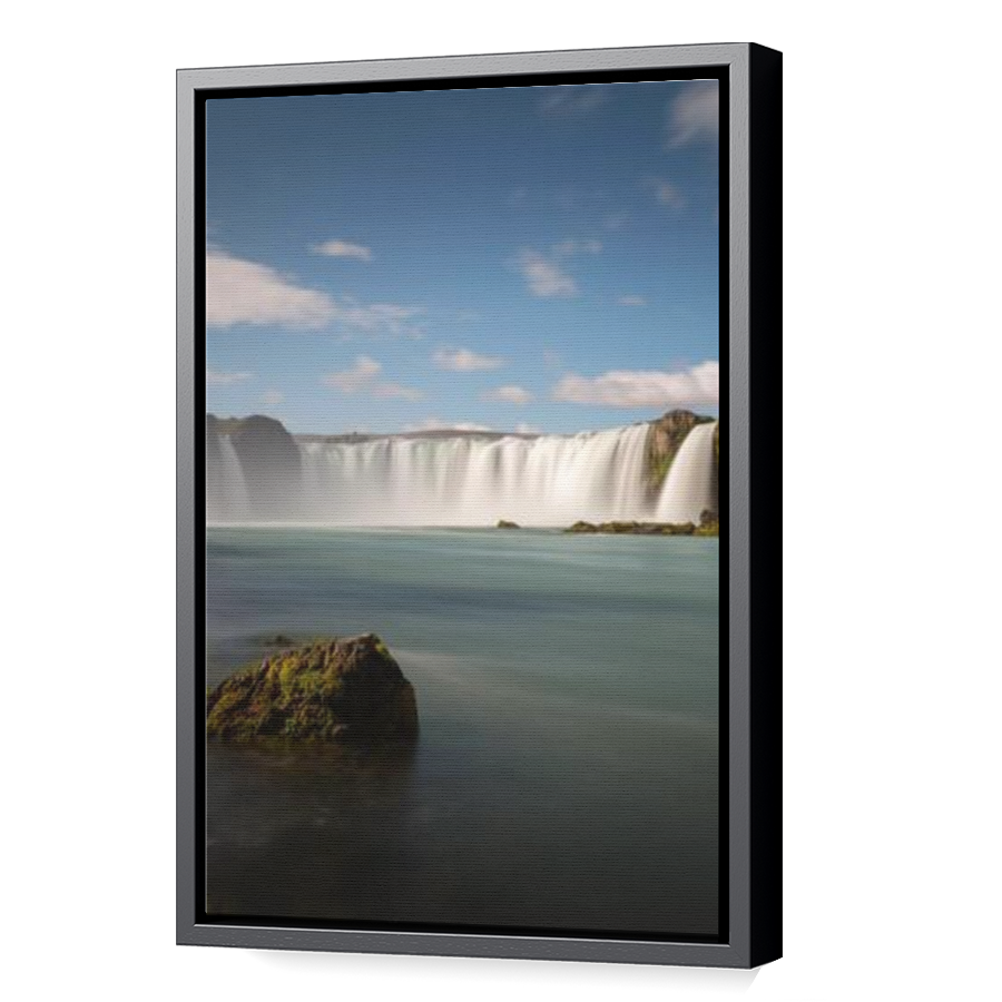Thumbnail for Canvas - Black Floating Frame