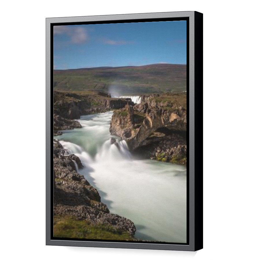 Thumbnail for Canvas - Black Floating Frame