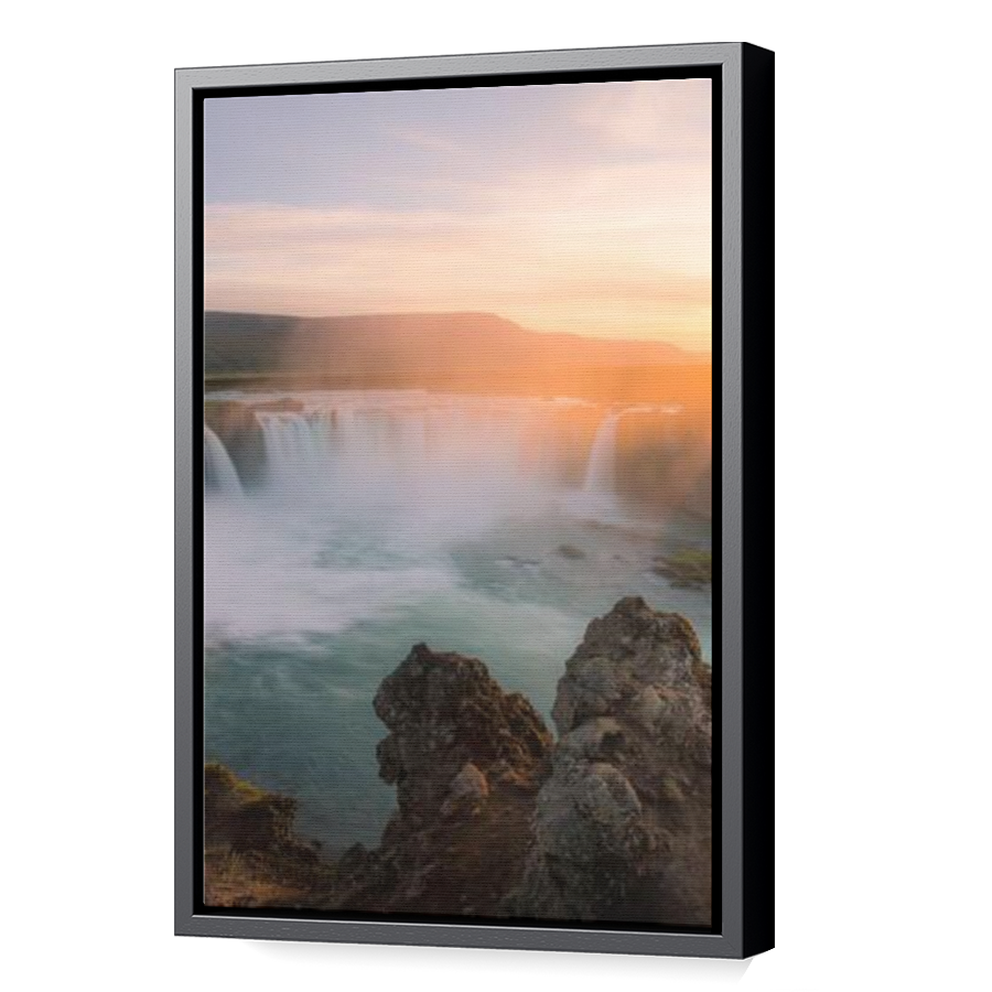 Thumbnail for Canvas - Black Floating Frame