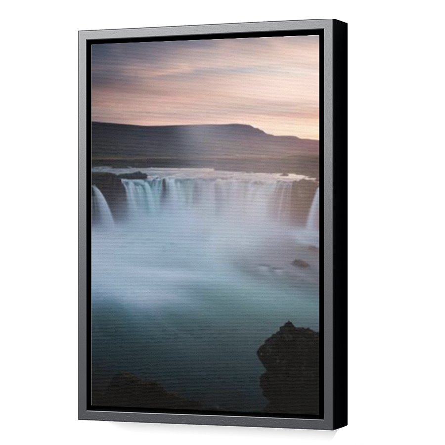 Thumbnail for Canvas - Black Floating Frame