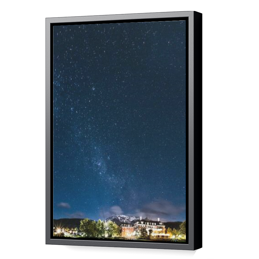 Thumbnail for Canvas - Black Floating Frame