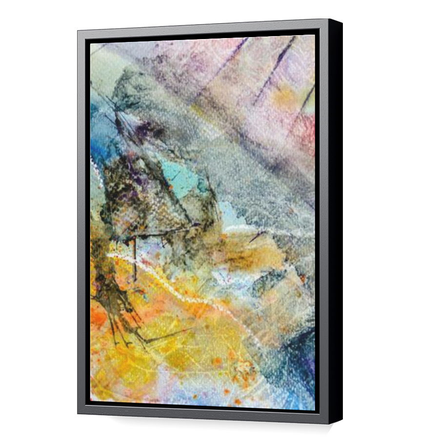 Thumbnail for Canvas - Black Floating Frame