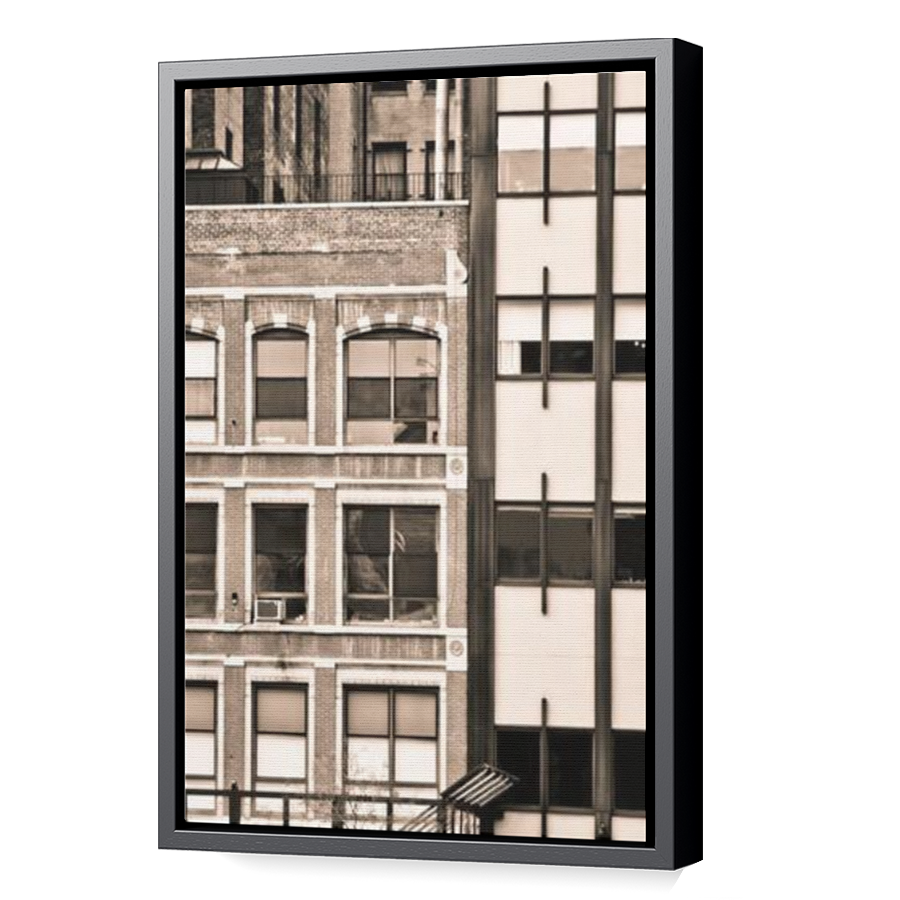 Thumbnail for Canvas - Black Floating Frame