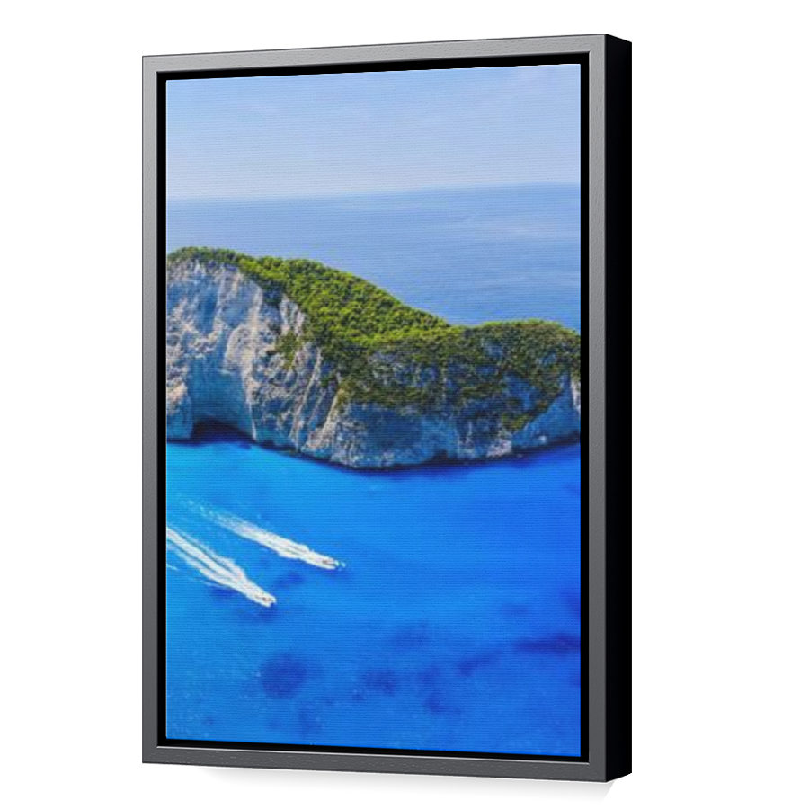 Thumbnail for Canvas - Black Floating Frame