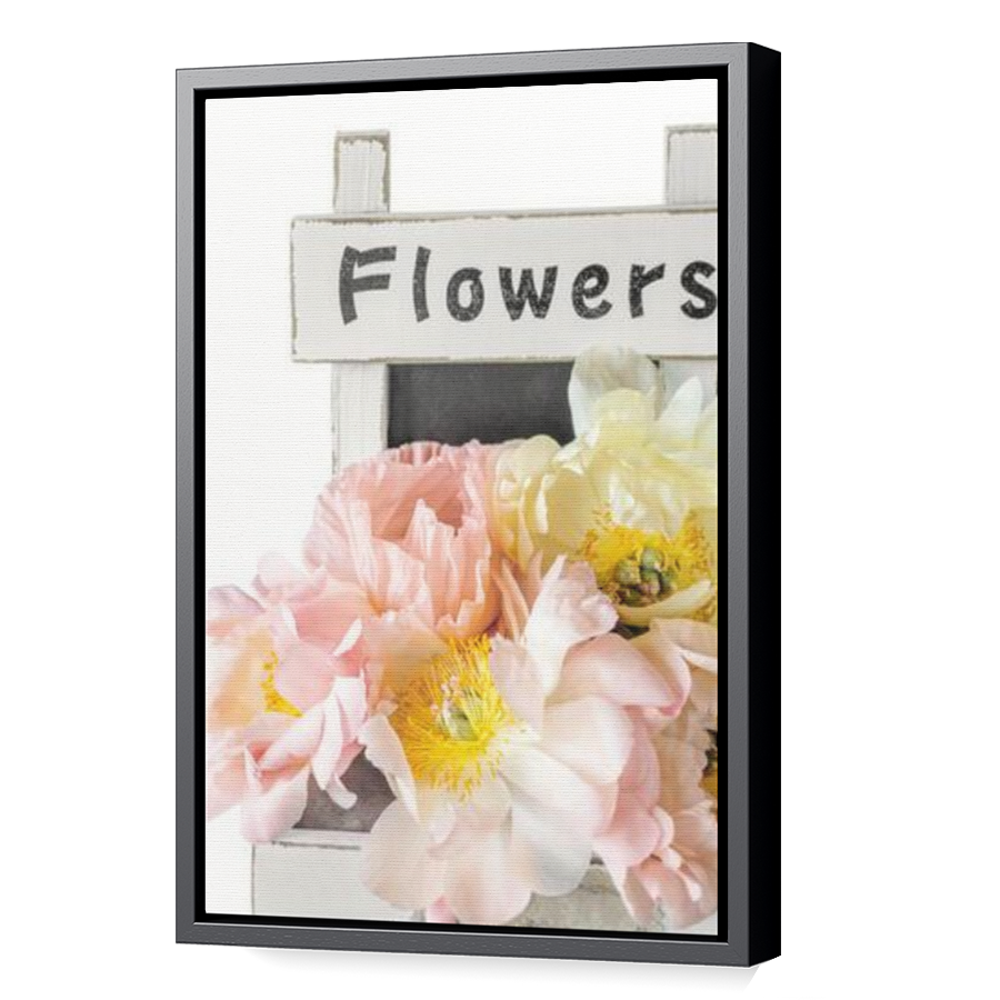 Thumbnail for Canvas - Black Floating Frame