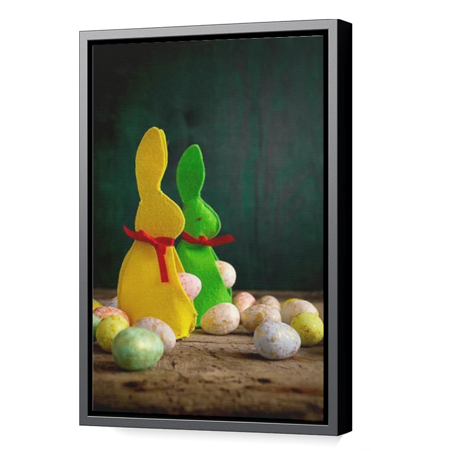 Thumbnail for Canvas - Black Floating Frame