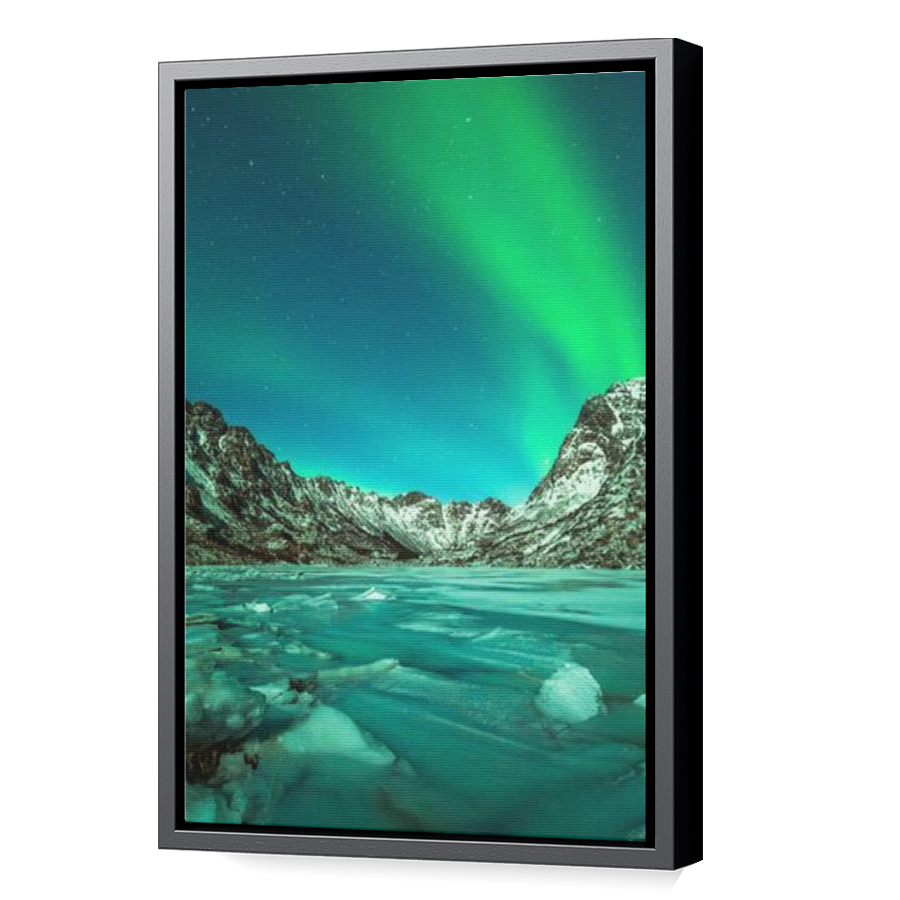 Thumbnail for Canvas - Black Floating Frame