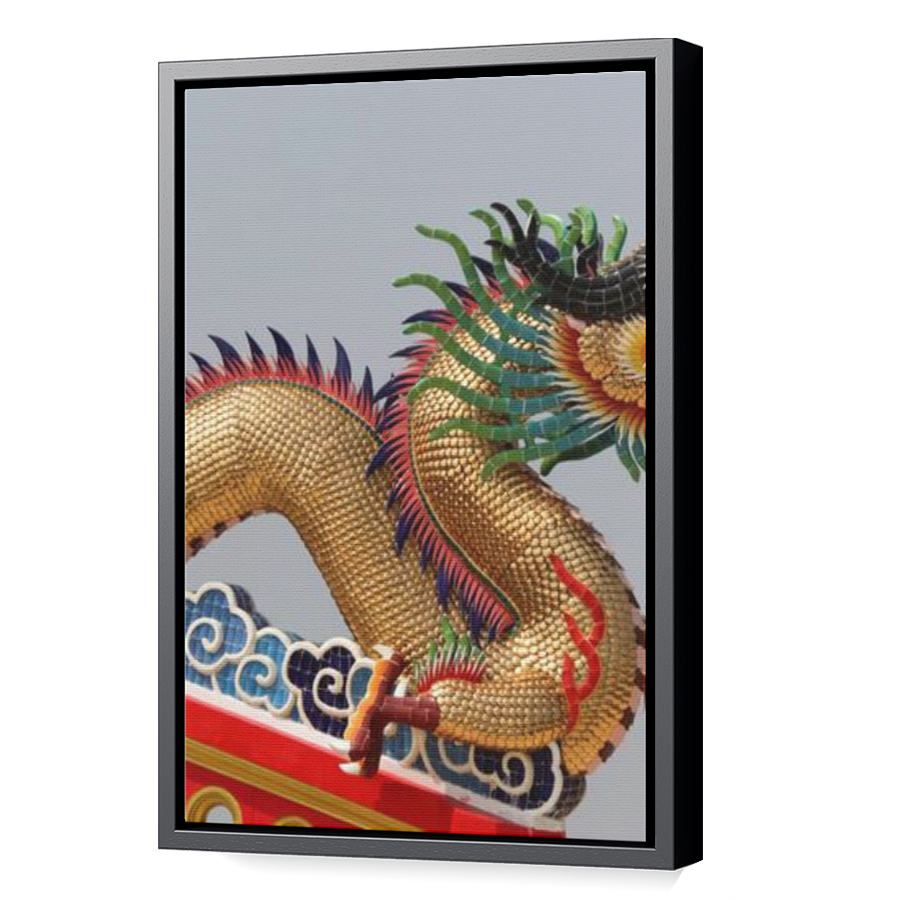 Thumbnail for Canvas - Black Floating Frame