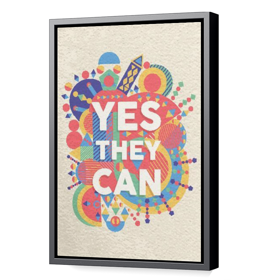 Thumbnail for Canvas - Black Floating Frame